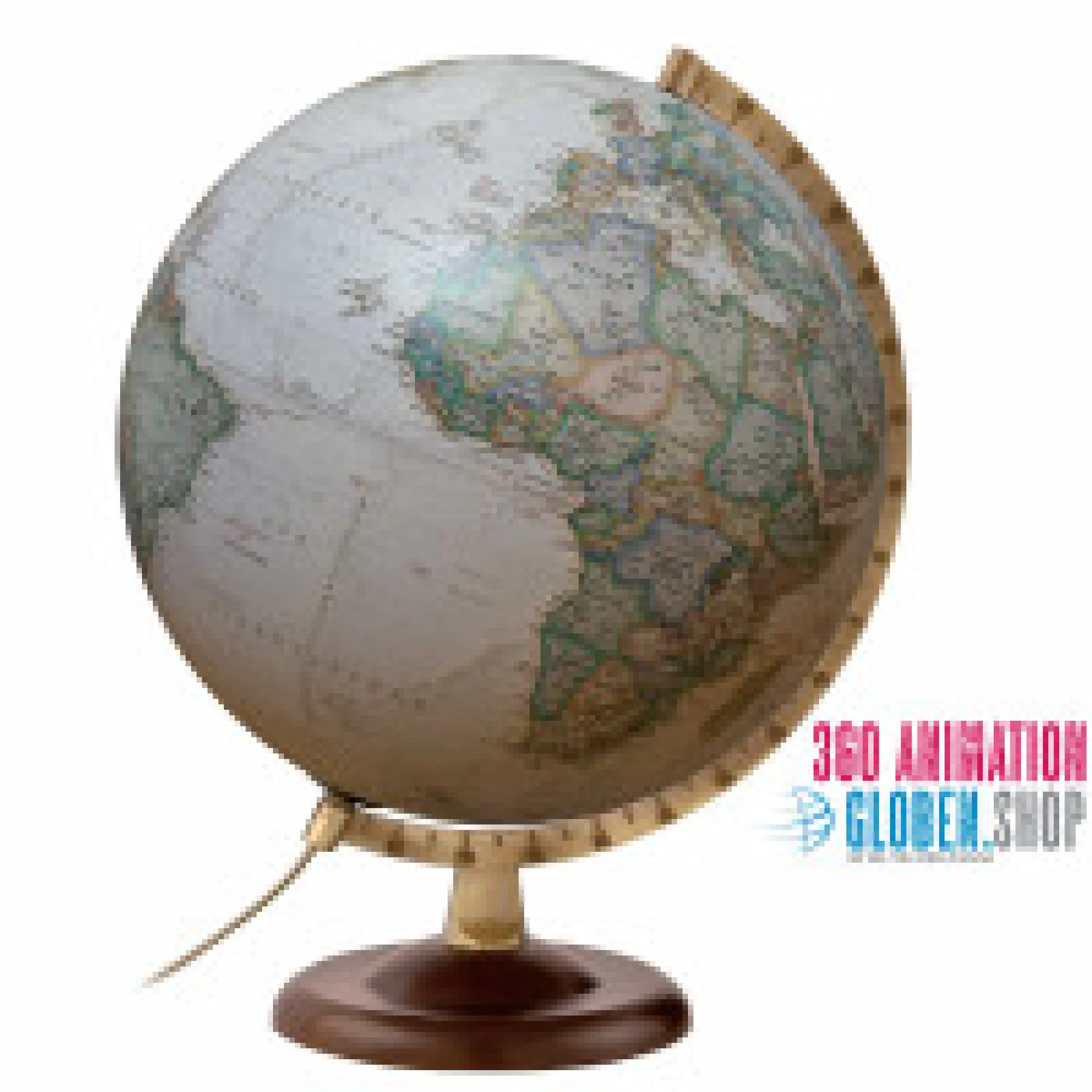 Desk globe National Geographic "Gold Executive" - Ø 30 cm / 11,81 inch